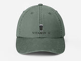Vitamin G Pint Baseball Cap, Vintage G Mens Embroidered Cap, Dad Hat Adjustable Beer Stout Hat, Mens Vitamin Baseball Cap, Boyfriend Gifts