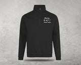 Personalised Nurse Zip Sweatshirt, Custom Medial Logo Embroidered Physician Assistant Nurse Quarter Zip Jacket, Healthcare Doctor Nurse Gift