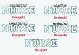 Nurse Sweatshirts, Personalized Embroidered Designs Crewneck Sweater, Custom Healthcare Student Matching Outfits, Special Gift For Doctors