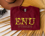 Personalised College Sweatshirts, College Floral Embroidery Jumper, Custom Name with Initials University Sweaters, Special Graduation Gifts