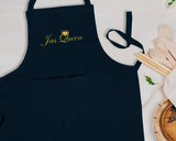 Personalised Logo Aprons, Custom Text/Design Printed Cooking Aprons, Bakers Kitchen Aprons, Small Business Gifts, Special Presents for Wife