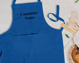 Personalised Logo Aprons, Custom Text/Design Printed Cooking Aprons, Bakers Kitchen Aprons, Small Business Gifts, Special Presents for Wife