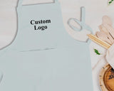 Personalised Logo Aprons, Custom Text/Design Printed Cooking Aprons, Bakers Kitchen Aprons, Small Business Gifts, Special Presents for Wife