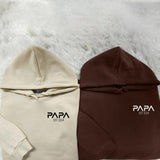 Personalised Dad Hoodie, Custom Est Year Printed Pullover Hoody, Birthday Special Gifts for Papa, Dad Vatertag Hoodies, Father's Day Gifts