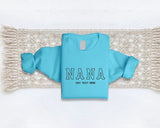 Embroidered Nana Sweatshirt, Custom Kids Name Matching Sweater, Personalised Name Crewneck Jumper, Grandma Sweatshirt, Nana Birthday Gifts