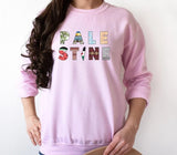 Palestine Retro Printed Sweatshirt, Palestine Name Design Crewneck Sweater, Palestine Jumper, Comfy Adult Pullover Top