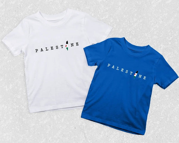 Palestine Tshirts, Palestine Map Flag Printed Crewneck Shirts, Palestine Adults Sizes Tee Tops, Palestine Clothing