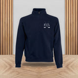 Personalised Initials Sweatshirt, Embroidered Golf Monogrammed Sports Quarter Zip Top, Comfort Color Stitched Golfers Jumper, Gifts for Dad