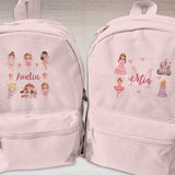 Personalised Name Nursery BackPack, Back to School Children Bag, Starting School Kids BackPack, Customized Girls School bag, Kids Pram Bag