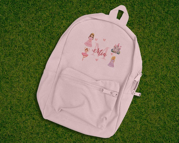 Personalised Name Nursery BackPack, Back to School Children Bag, Starting School Kids BackPack, Customized Girls School bag, Kids Pram Bag