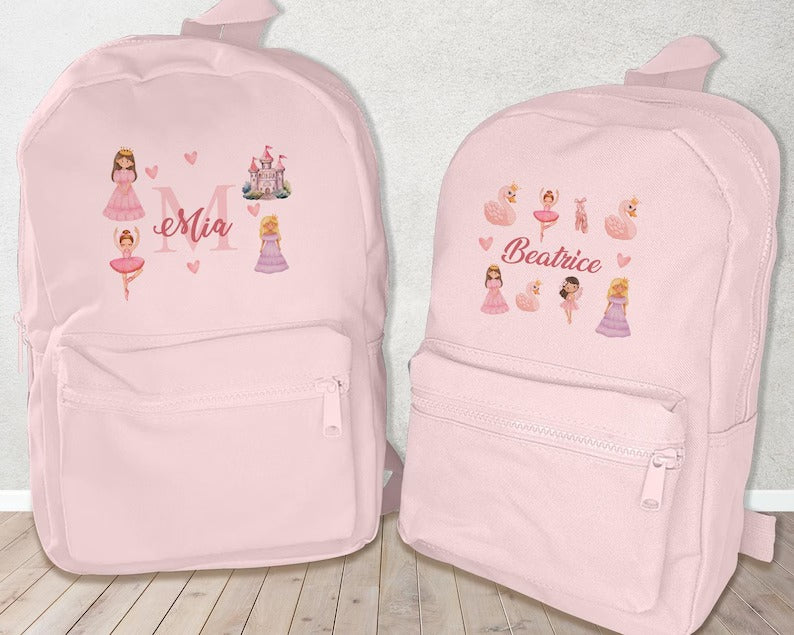 Personalised Name Nursery BackPack, Back to School Children Bag, Starting School Kids BackPack, Customized Girls School bag, Kids Pram Bag