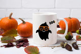 Halloween Mugs, Cute Halloween Ghost Boo Mug, Funny Halloween Coffee Cups, Spooky Season Gothic Fall Mugs, Halloween Cups, Autumn Fall Gifts