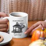 Stars Hollow Connecticut Mug, Vintage Style Gilmore Girls Mug, 11oz Ceramic Coffee Cup, Vintage Fall Goth Halloween Cup, Gilmore Girls Gifts