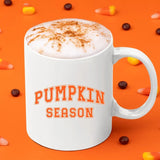 Halloween Pumpkin Season Mug, Vintage Spooky Season Printed Mug, Pumpkin Spice Cup, Halloween Ceramic Coffee Cup, Fall Halloween Party Gifts