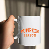 Halloween Pumpkin Season Mug, Vintage Spooky Season Printed Mug, Pumpkin Spice Cup, Halloween Ceramic Coffee Cup, Fall Halloween Party Gifts