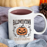 Halloweentown Est 1998 Mug, Vintage Fall Pumpkin Coffee Mug, Halloween University Ceramic Printed Mug, Halloweentown Mug, Spooky Season Gift