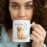 Personalised Pet Photo Mug, Custom Mug With Pet Name & Photo, Dog Mom Printed Mug, 11oz Ceramic Coffee Cup, Christmas Gifts for Pet Lovers