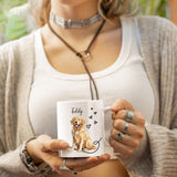 Personalised Pet Photo Mug, Custom Mug With Pet Name & Photo, Dog Mom Printed Mug, 11oz Ceramic Coffee Cup, Christmas Gifts for Pet Lovers