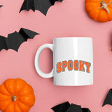 Spooky Halloween Mug, Retro Spooky Season Coffee Mug, Halloween Ceramic Printed Cups, Autumn Fall Coffee Lovers Mug, Halloween Party Gifts