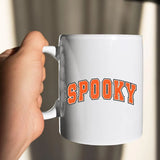 Spooky Halloween Mug, Retro Spooky Season Coffee Mug, Halloween Ceramic Printed Cups, Autumn Fall Coffee Lovers Mug, Halloween Party Gifts