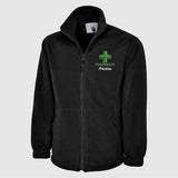 Personalised Pharmacy Fleece Jacket, Embroidered Pharmacist Monogram Fleece, Custom Name Medical Uniform, Workwear Gifts, Pharmacist Gifts