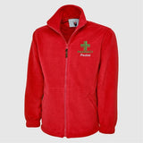 Personalised Pharmacy Fleece Jacket, Embroidered Pharmacist Monogram Fleece, Custom Name Medical Uniform, Workwear Gifts, Pharmacist Gifts