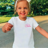In My Birthday Era Personalised Age T-Shirt, 7th Birthday T-Shirt, Custom Age Printed Tees, Birthday Girl Tops, Kids Birthday Party Gifts