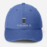 Vitamin G Pint Baseball Cap, Vintage G Mens Embroidered Cap, Dad Hat Adjustable Beer Stout Hat, Mens Vitamin Baseball Cap, Boyfriend Gifts