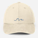 Beach Wave Embroidered Hat, Bachelorette Party Hats, Vintage Beach Hat for Women, Adjustable Strap Back, Cool Summer Hat, Girlfriend Gift