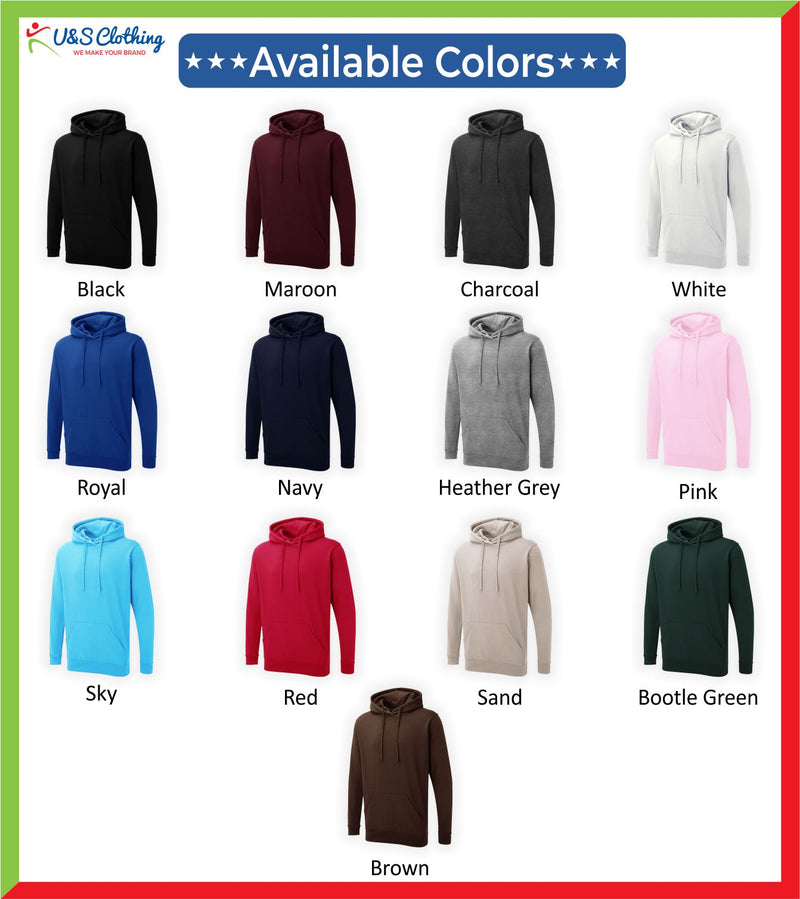 Custom Text Hoodies, Personalised Names/Text Printed Hoody, your Own Text custom Jumper, Family Matching Hooded Sweatshirt